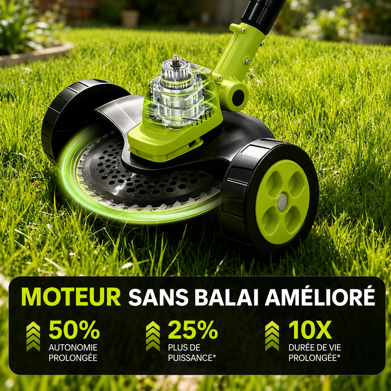 JARDINOVA™ - Débroussailleuse 3-en-1